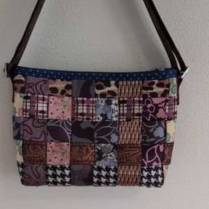 Harveys Multicolor Patchwork Shoulder Bag